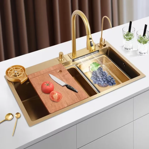 Gold Smart Kitchen Sink suppliers